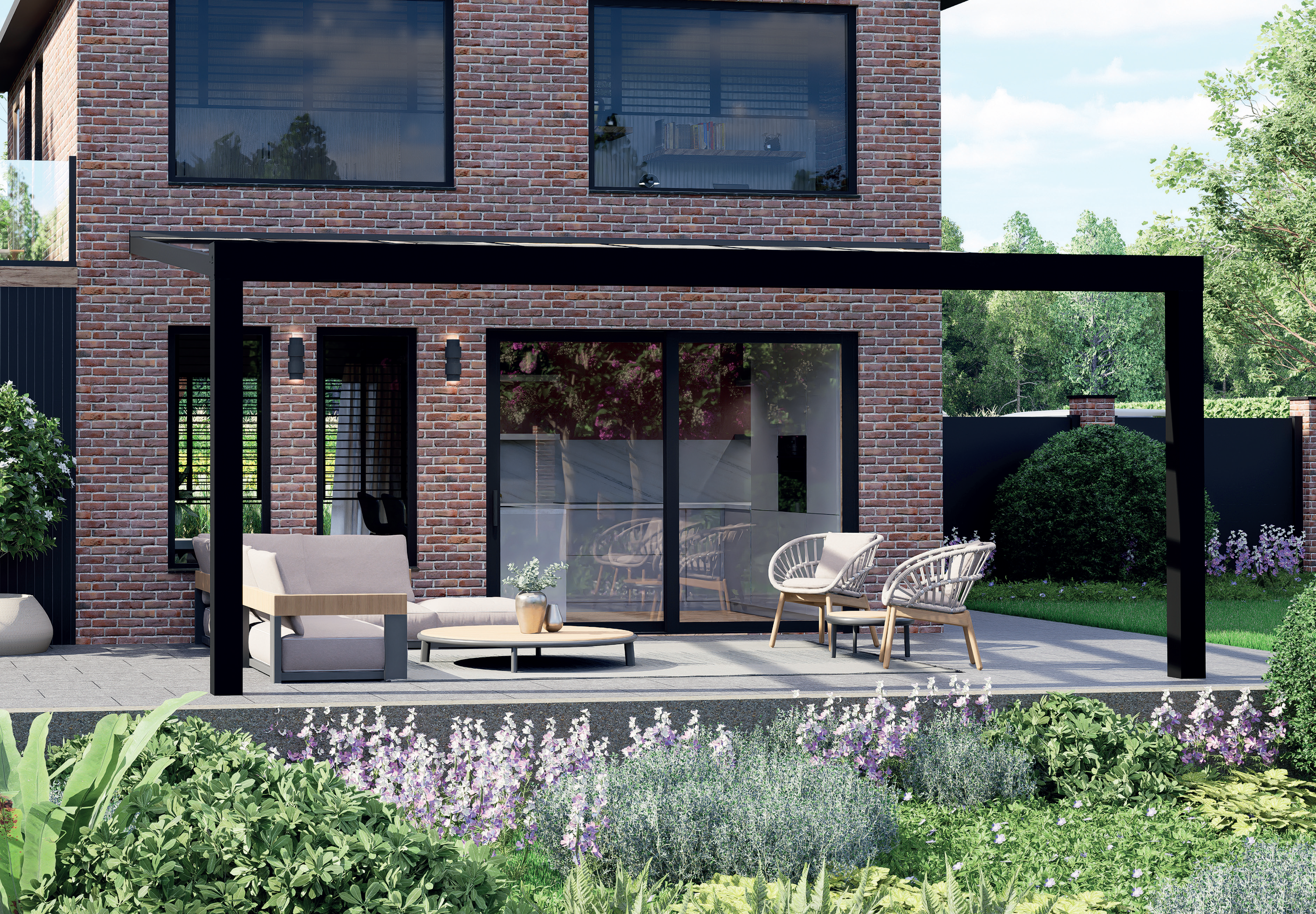 BOLD | Glas klar | Wandmontage